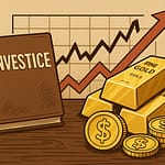 Vyplatí se investice do zlata? 5 důvodů proč ano Vyplatí se investice do zlata? Obrázek s mincemi a slitky zlata a jeho růstu